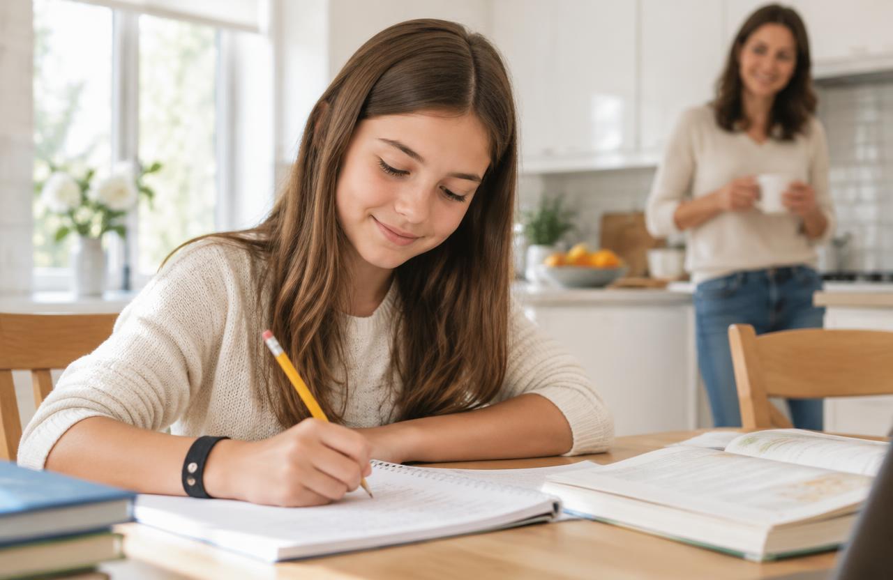 Focus and calm return at school and at home